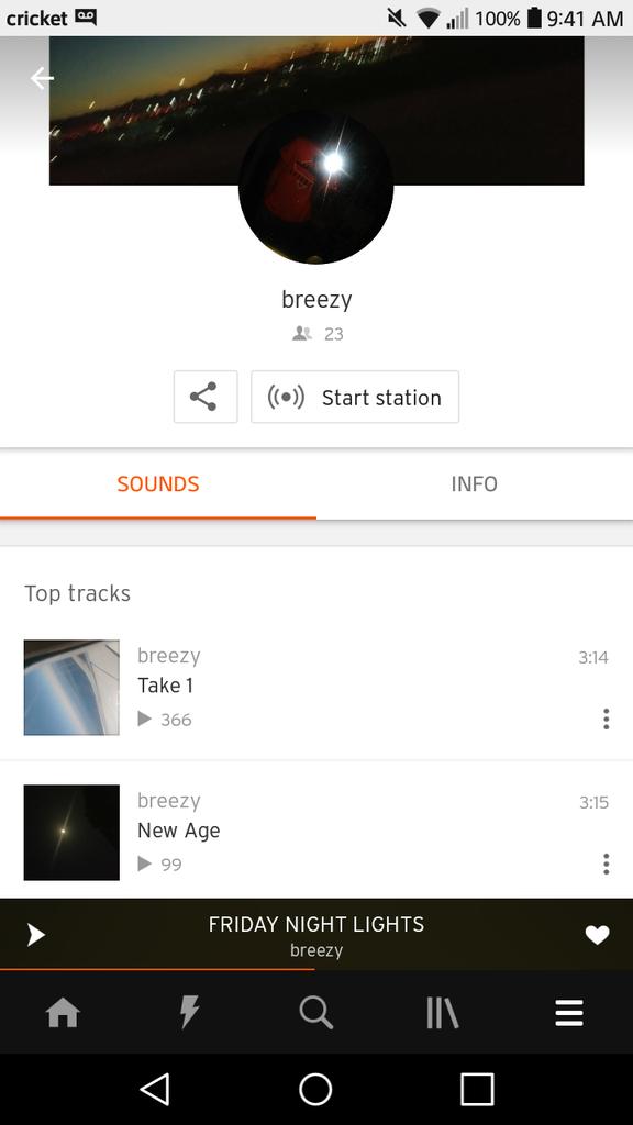 Go add my soundcloud!! I'm trying to get something going but I need y'alls help!!