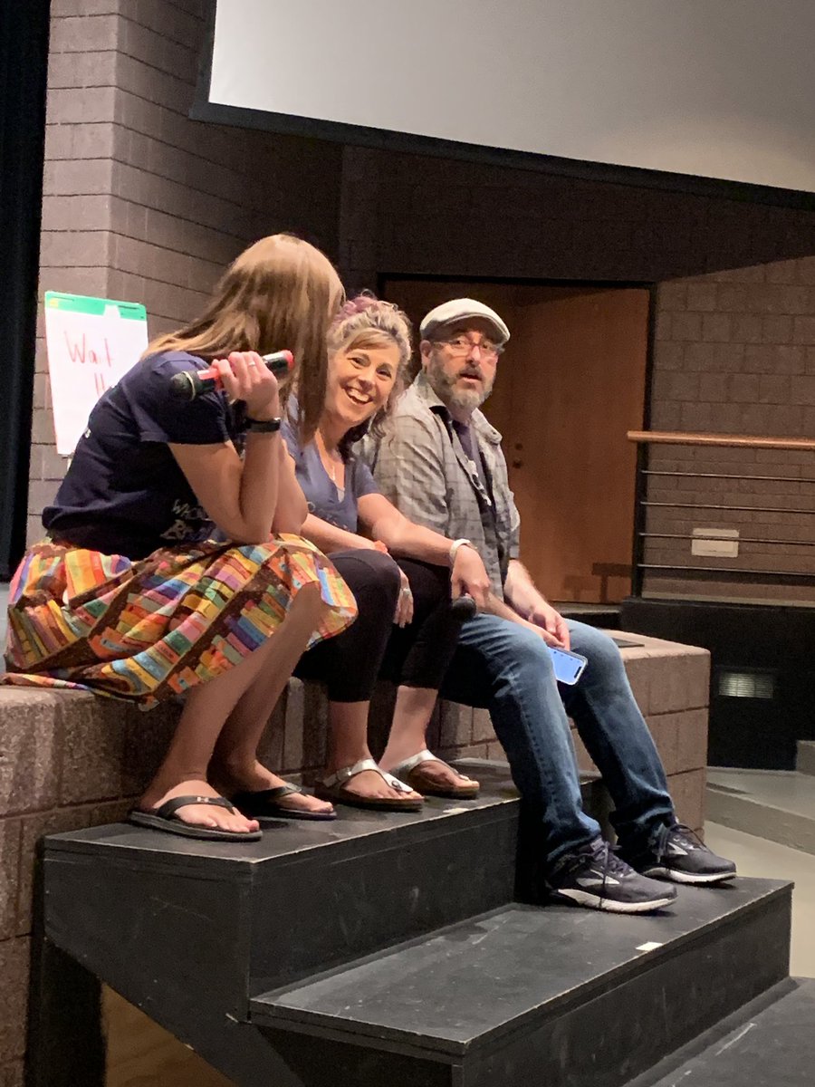kirstenbiehl's tweet image. #bookhike representing at the first session today!!! #nerdcampmi2019