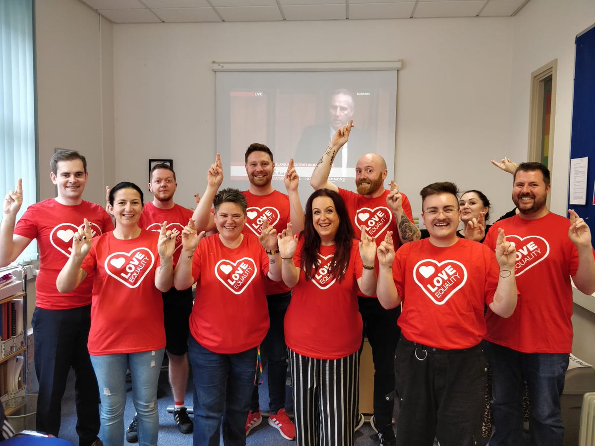 Love_EqualityNI's tweet photo. We are eagerly watching the debates on the amendment for Marriage Equality in Northern Ireland! Waiting in anticipation for the votes. History could finally be made for our community today! https://t.co/p7kEy8bn51