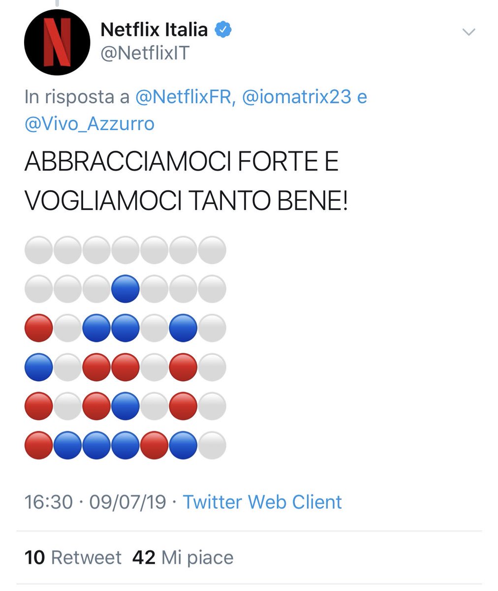 HuertDeAuteuil's tweet photo. 9 luglio 2019, dopo 13 anni dalla finale dei mondiali. La nazionale Netflix Italia e quella Francese si sfidano a Forza 4 su Twitter: IO C’ERO https://t.co/W1bOEY1n3l