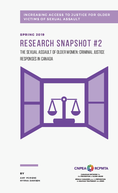 cnpea's tweet photo. #A2Jproject Update: We just released new materials as part of our project on Increasing #AccesstoJustice for older victims of sexual assault. We'll be introducing them all here throughout the day. Let's start with our Research Snapshot. https://t.co/LqVTFALmM5