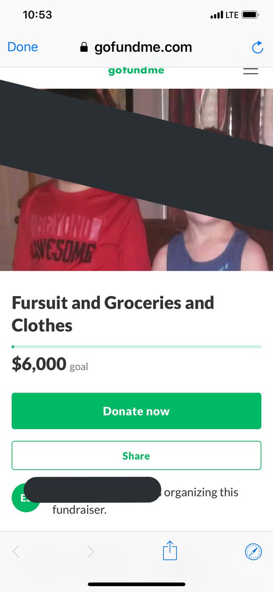 TrashPanda64OwO's tweet image. Okay I’m blocking out names and references to this person please do not try to find them. BUT HOLY SHIT DO NOT PRIORITIZE A GODDAMN FURSUIT OVER YOUR KIDS FOOD AND BILLS FOR YOUR HOUSE WHAT IN THE ACTUAL FUCK?!?!?!!??!!!?? #ItsTimeToStop