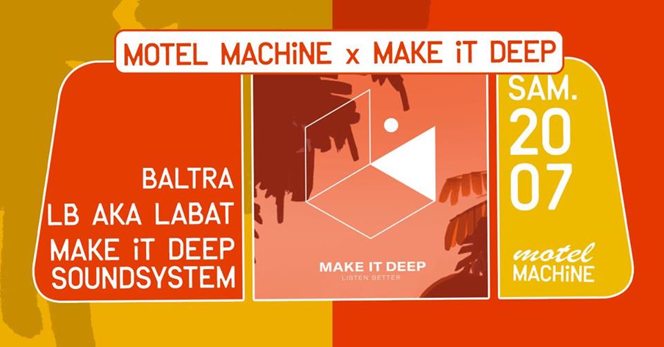 [TAKE OVER] We invite Baltra and <a href="/LBAkaLabat/">LB Aka Labat</a> to play along our DJs Soundsystem on July 20th at <a href="/LaMachineParis/">La Machine du Moulin Rouge</a> ! 
👉 Event details here : bit.ly/30keJt2