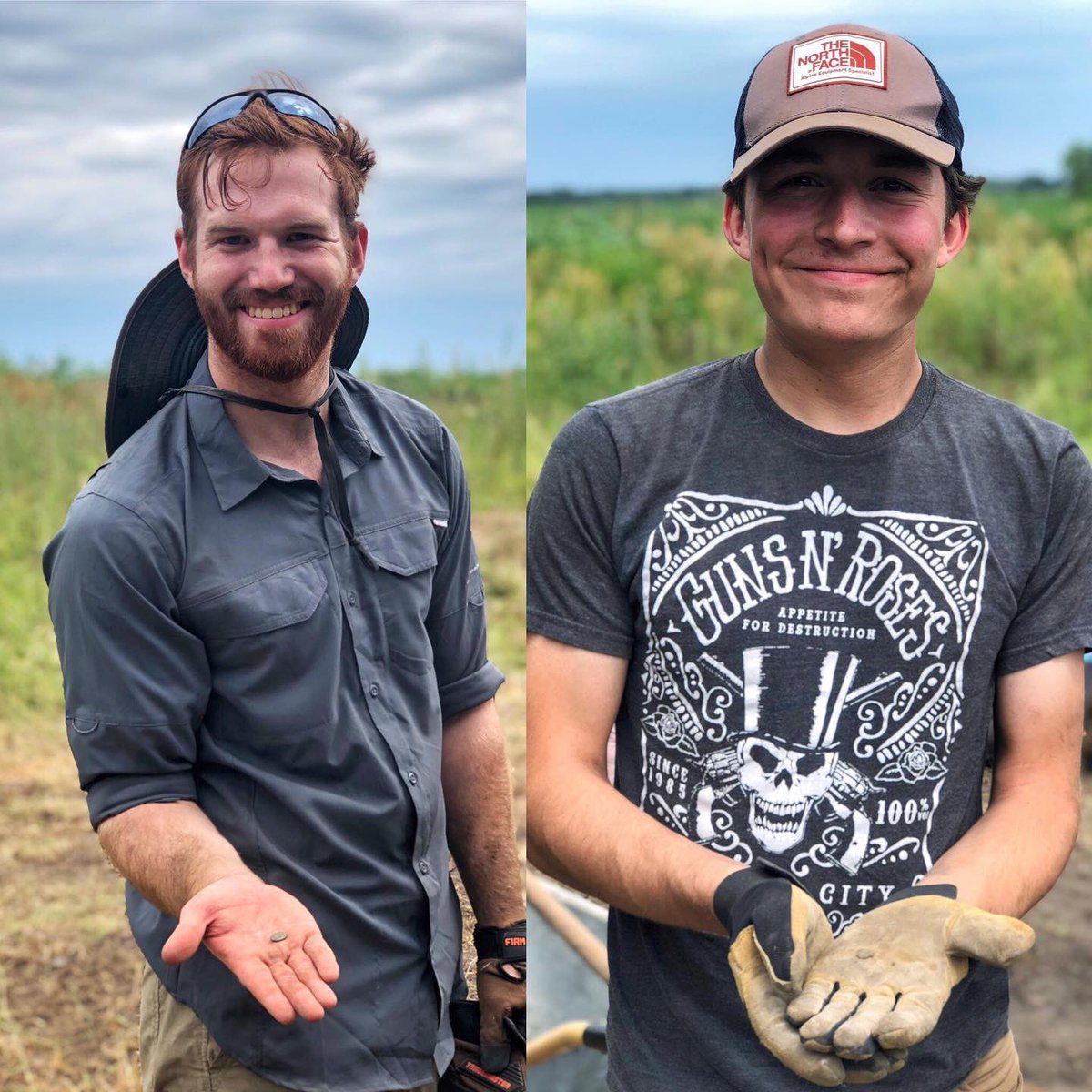 Arch_Halmyris's tweet photo. Two coins on Day Two! #Halmyris19 #archaeology #RomanFrontier💰⛏
Hey @ArcDurham pictured on the left is one of your incoming MA students! #postgradlife https://t.co/9ZBZBrRos3