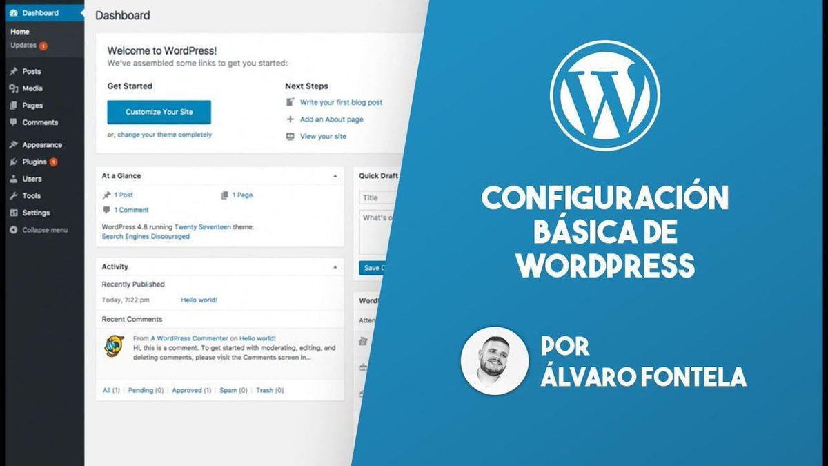 SocialMediaMTK's tweet image. 📌 Configuración básica de #WordPress paso a paso
👉 buff.ly/2M4Bdw3 Via @RaiolaNetworks
#plugins #videotutoriales