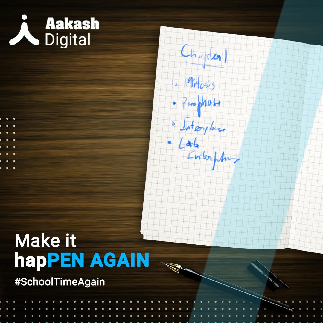 aakash_digital's tweet photo. It’s time to drop the bat and hold the pen again. Good luck writing the first few pages of the newly covered notebook!

#SchoolTimeAgain https://t.co/Iv2FwwlKsy