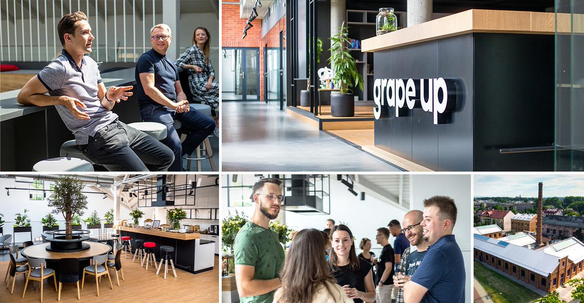 GrapeUpInc's tweet photo. New projects โ interesting customers โ new people on board โก new office in #Cracow! More space to #collaborate โcutting-edge #technology โ chill zone to celebrate our successes! ๐ช๐พ๐
Read moreโคต
https://t.co/j1W5I0I7Bm
#IT #Workplace #GrapeUp #Careers https://t.co/QyPZ9mXS1q