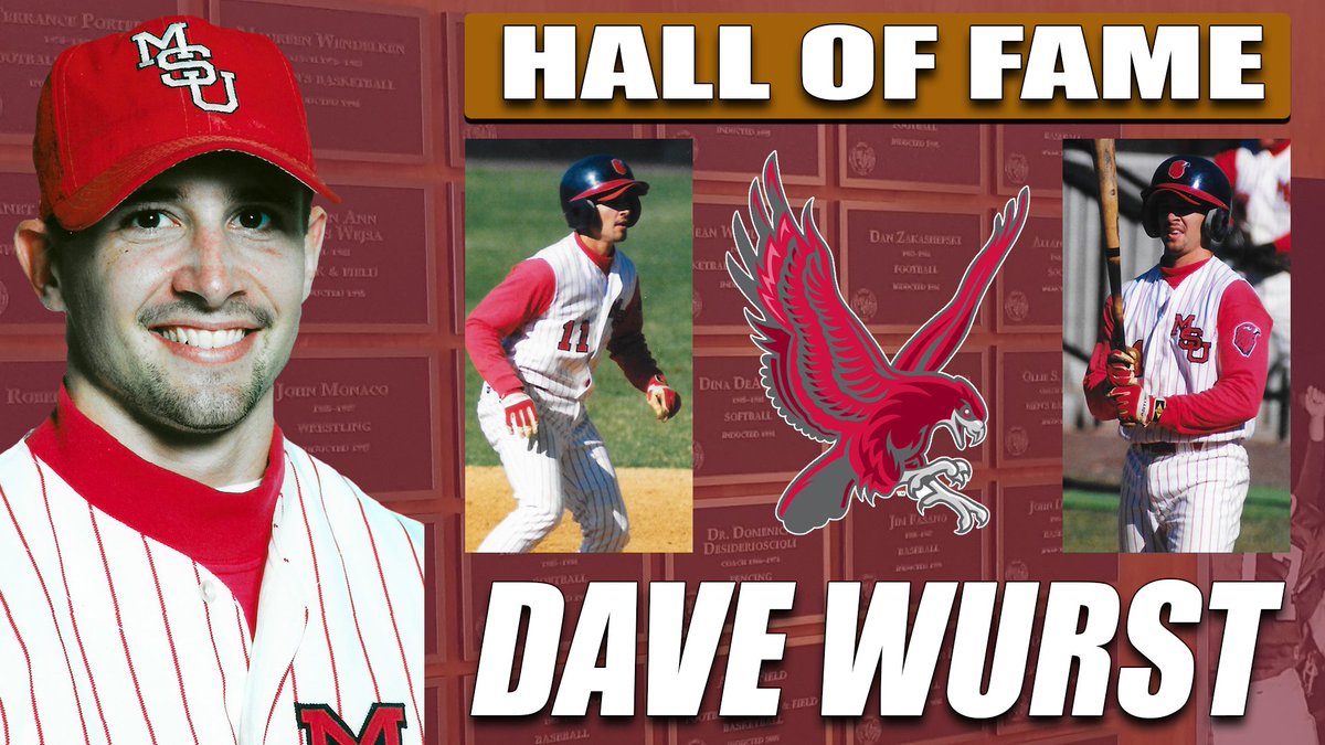 Montclair State Athletics (@msuredhawks) on Twitter photo The 2nd of the four new inductees into the MSU Athletic Hall of Fame - <a href="/MSUBASE/">MSU Baseball</a> infielder Dave Wurst '02. Wurst was a 4x All-<a href="/NJACSports/">NJAC Sports</a> honoree and helped MSU to the <a href="/NCAADIII/">NCAA Division III</a> national championship in 2000. <a href="/montclairstateu/">Montclair State University</a> <a href="/MontclairAlumni/">Montclair State University Alumni</a> #redhawk4life #RedHawkPride The 2nd of the four new inductees into the MSU Athletic Hall of Fame - <a href="/MSUBASE/">MSU Baseball</a> infielder Dave Wurst '02. Wurst was a 4x All-<a href="/NJACSports/">NJAC Sports</a> honoree and helped MSU to the <a href="/NCAADIII/">NCAA Division III</a> national championship in 2000. <a href="/montclairstateu/">Montclair State University</a> <a href="/MontclairAlumni/">Montclair State University Alumni</a> #redhawk4life #RedHawkPride