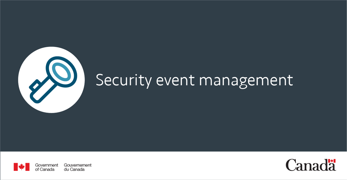 TBS_Canada's tweet photo. #GCSecurity control: The #PGS helps ensure that security event management is effectively coordinated across the GC.
Check it out: https://t.co/m7x9GBiV2M https://t.co/UpoNRptA8x