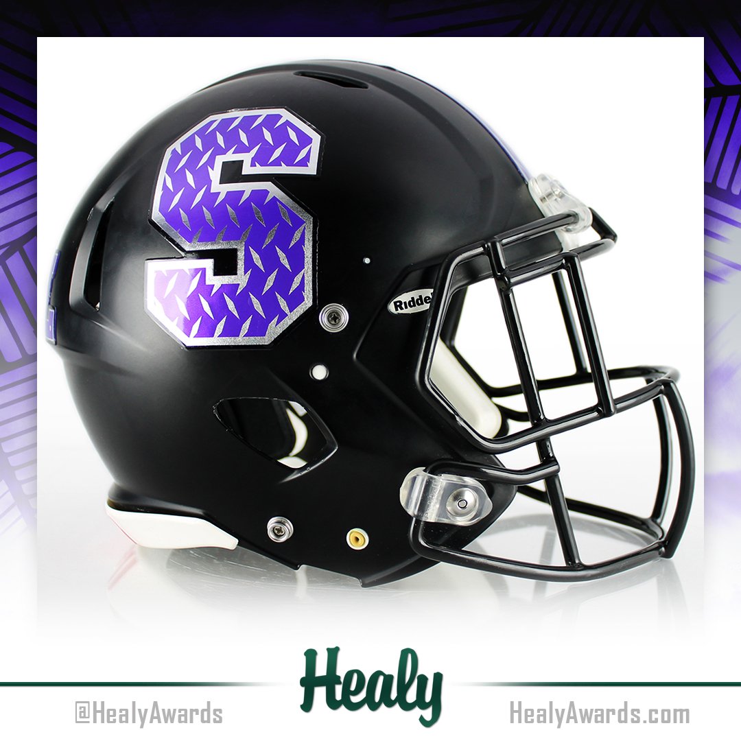 Healy Awards The Nation S Toughest Helmet Decals On Twitter Football Helmet Decal Sets Are A Great Way To Completely Outfit Your Team S Helmets Contact Us Today To Create Your Custom Design