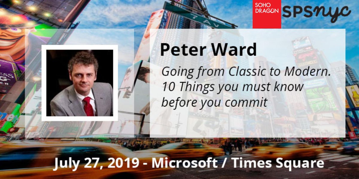 SoHoDragon's tweet photo. Join @_tomdaly_, @HelloPeterNYC  and the rest of SoHo Dragon for our @Meetup at the @Office365's offices for @spsnyc on July 27th. Click the link for more info: https://t.co/wjrvOQkZTd
#goldpartner  #microsoftpartner  #sharepoint #sps2019#sharepointonline #office365 https://t.co/LevJEQgf6O
