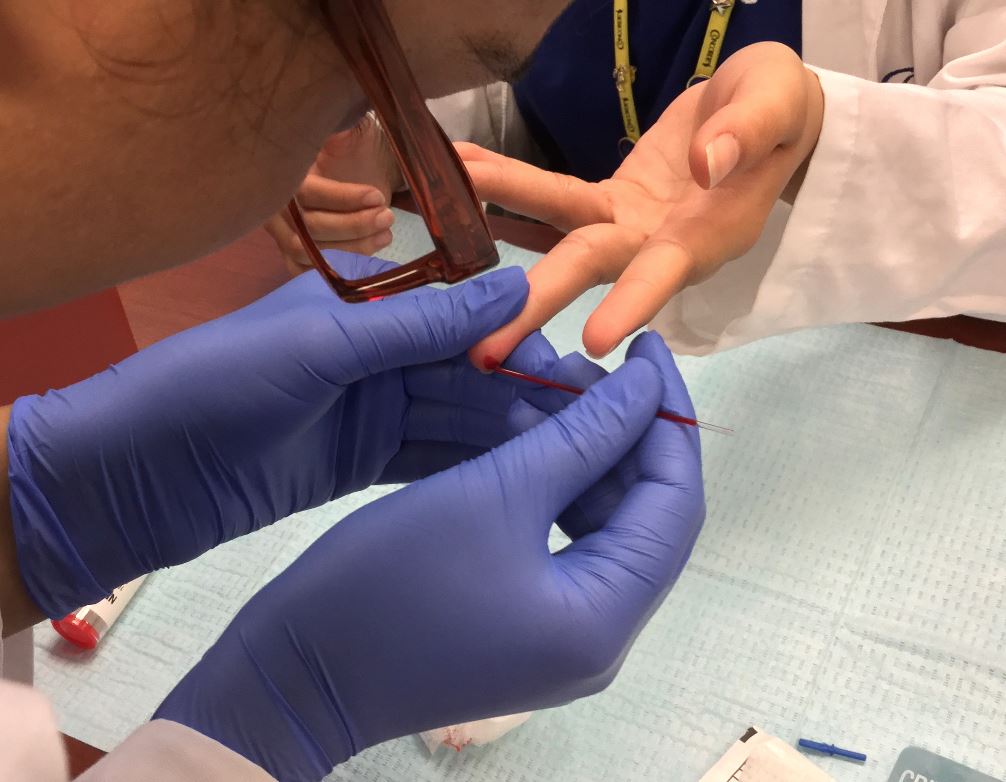 ConcordeCareer's tweet photo. Can you name the #BloodSampling technique students are learning in #ConcordeOrlando's #MedicalAssistant lab? Starts with a 'C!' #OrlandoFL https://t.co/VVZgeKeIFT