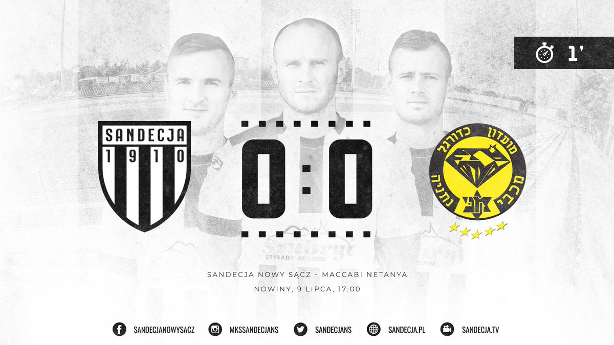 SandecjaNS's tweet photo. Gramy!
___
1' #SANMAC 0:0 https://t.co/YdULxu4CyB