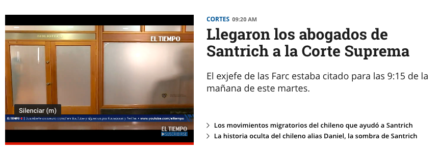 PaolaSenadora's tweet photo. #LoÚltimo Narcoguerrillero de las FARC alias Jesús Santrich no llegó a la audiencia en la Corte Suprema de Justicia que estaba programada para las 9:15 am. Solo están sus abogados que insistirían en el aplazamiento #ExtraditenASantrich https://t.co/QJAVQcEwdB