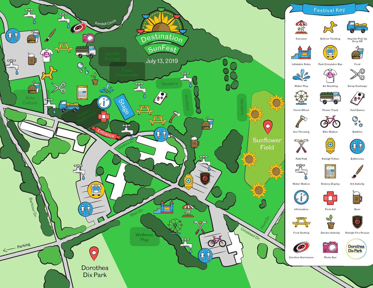 CardinalBikes's tweet photo. Make seeing the @dixpark sunflowers easy and #CitrixCycle there! It’s just a short 9 minute ride from downtown Raleigh.
Use the virtual station this Saturday at Destination Sunfest 🌻
#destinationdix #sunfest #raleigh https://t.co/gfzsS4lNb5