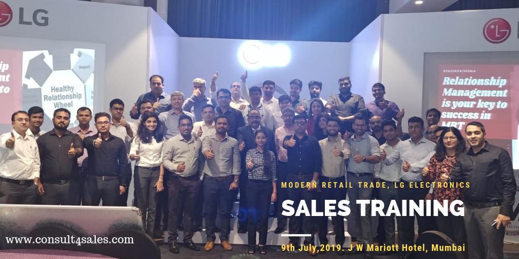 followsanjay's tweet photo. We are the knowledge partners for LG Electronics MRT National Sales and Marketing Team.This was held today in Mumbai wherein 53 #Keyaccountmanagers and #areamanagers participated.
#Salestraining #LGElectronics #ModernRetailTradeteam #Mumbai #NationalSalesConference #salesgrowth https://t.co/c4H4NfOKqa