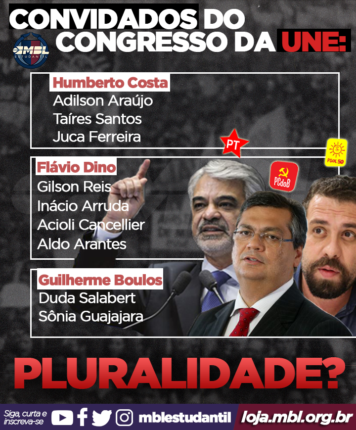 MBLestudantil's tweet photo. Um invasor de terras, um deputado que não apoia a reforma e um governador que mantém a sua educação com índices trágicos. Isso é a UNE, organização que diz lutar pelos estudantes.
#mblestudantil #mblivre #mbl #educação #une #vergonha #conune #pluralidade https://t.co/MySlMNGTQF