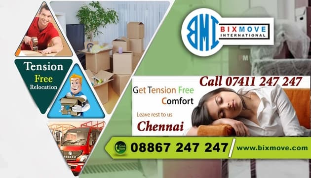 BixMove Packers and Movers Chennai started an award-winning customer support team in Chennai.
Today's Packing and shifting offer (from Chennai to any other city).
Get Rs.3999 direct cashback or Rs.5000 discount for next relocation bixmove.com/packers-and-mo…