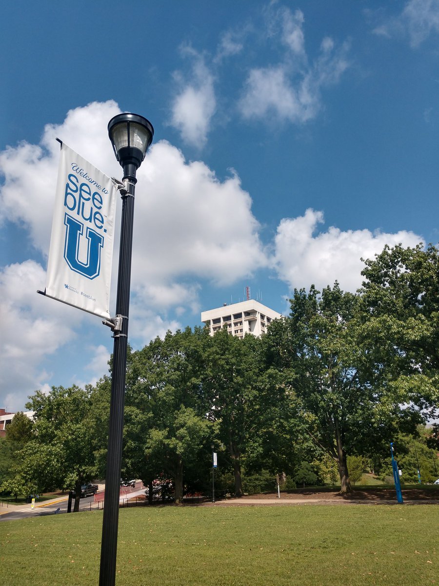 Another beautiful day in Kentucky to greet our July 9-10 students, families and guests. Enjoy your "see blue." U!