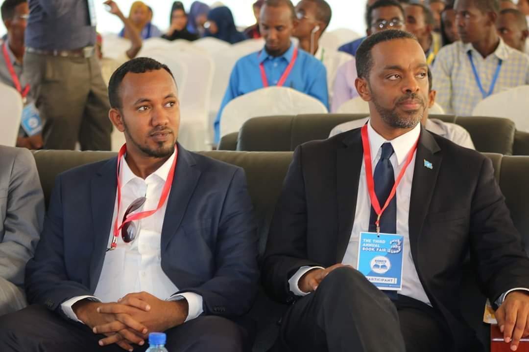 KBF2019's tweet photo. Ex- Minister, Guled Kassim gives a special visit this evening. Thanks to him for honouring the event. 

#KBF2019 https://t.co/0xe4GkDR4T