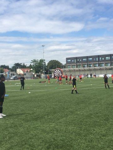 SloughSSN's tweet photo. A great day at Arbour park. Great to see so many girls getting involved in football off the back of the world cup. Well done to @ActiveSlough @bboundariesuk @sloughtownfc for putting on such a great event. #thisgirlcan #football #sssn #activeslough https://t.co/NI1t4zUWlO