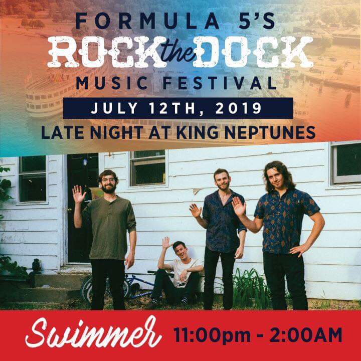 Formula 5 (@formula5music) on Twitter photo 7:30 β 8:45: <a href="/TheMagicBeans/">Magic Beans</a>
8:45 β 9:00: <a href="/MikePowellco/">Mike Powell</a> *Side Stage*
9:00 β 11:00: Formula 5 (our final show!)
LATE NIGHT AFTER SHOW <a href="/kingneptunespub/">kingneptunespub</a>
11:00pm β 2:00am: @SwimmerBTV
Tickets available at rockthedocklakegeorge.com or at the box office on Friday! 7:30 β 8:45: <a href="/TheMagicBeans/">Magic Beans</a>
8:45 β 9:00: <a href="/MikePowellco/">Mike Powell</a> *Side Stage*
9:00 β 11:00: Formula 5 (our final show!)
LATE NIGHT AFTER SHOW <a href="/kingneptunespub/">kingneptunespub</a>
11:00pm β 2:00am: @SwimmerBTV
Tickets available at rockthedocklakegeorge.com or at the box office on Friday!