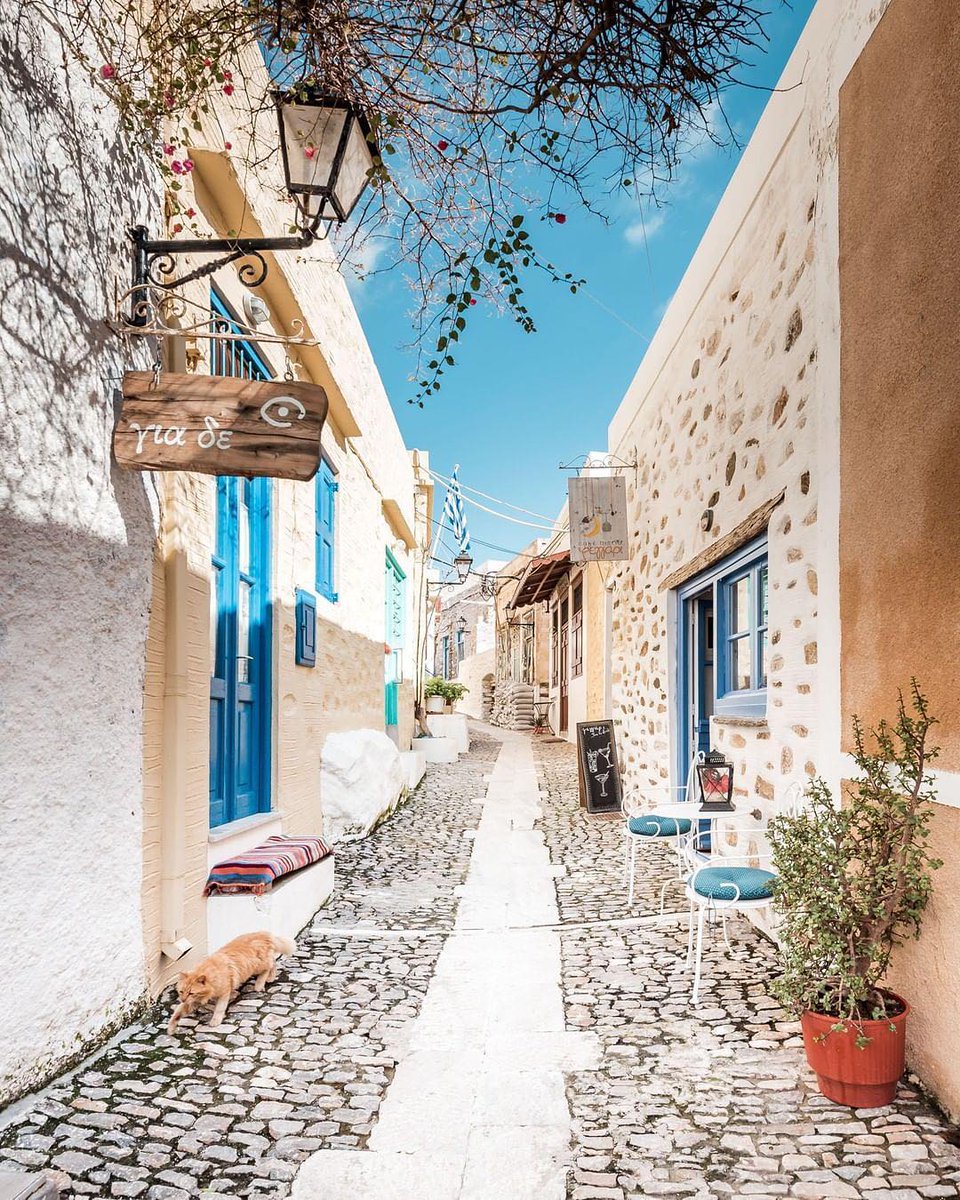 Perhaps there’s nowhere else quite like #Syros for combining that relaxed island ambience with an inimitable touch of class.😉 #AegeanLikeNoOther | #RegionOfSouthAegean 📸 @ tom.ella.moments (via IG) 👏🏻