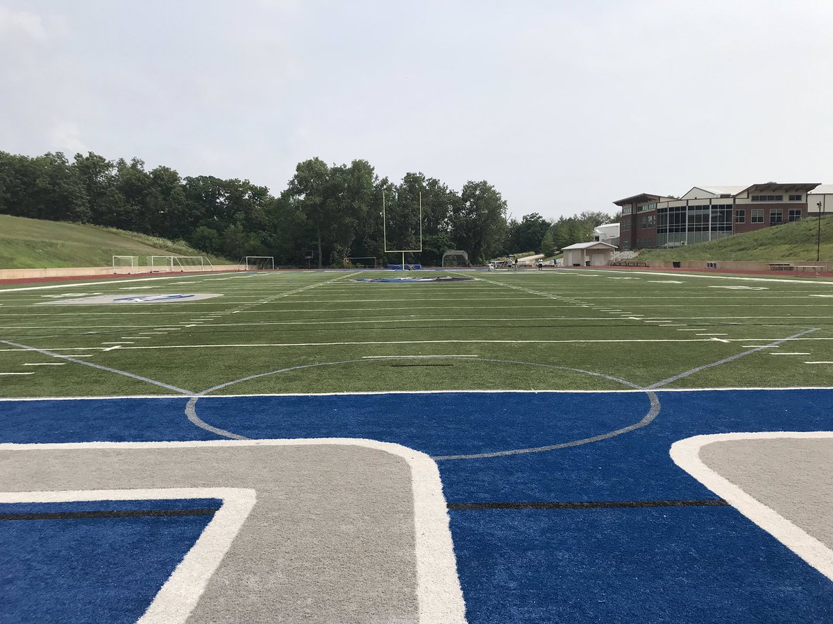 CSCWomensLax's tweet photo. Lacrosse lines have officially been added to our field! https://t.co/P5gqkoKQgo