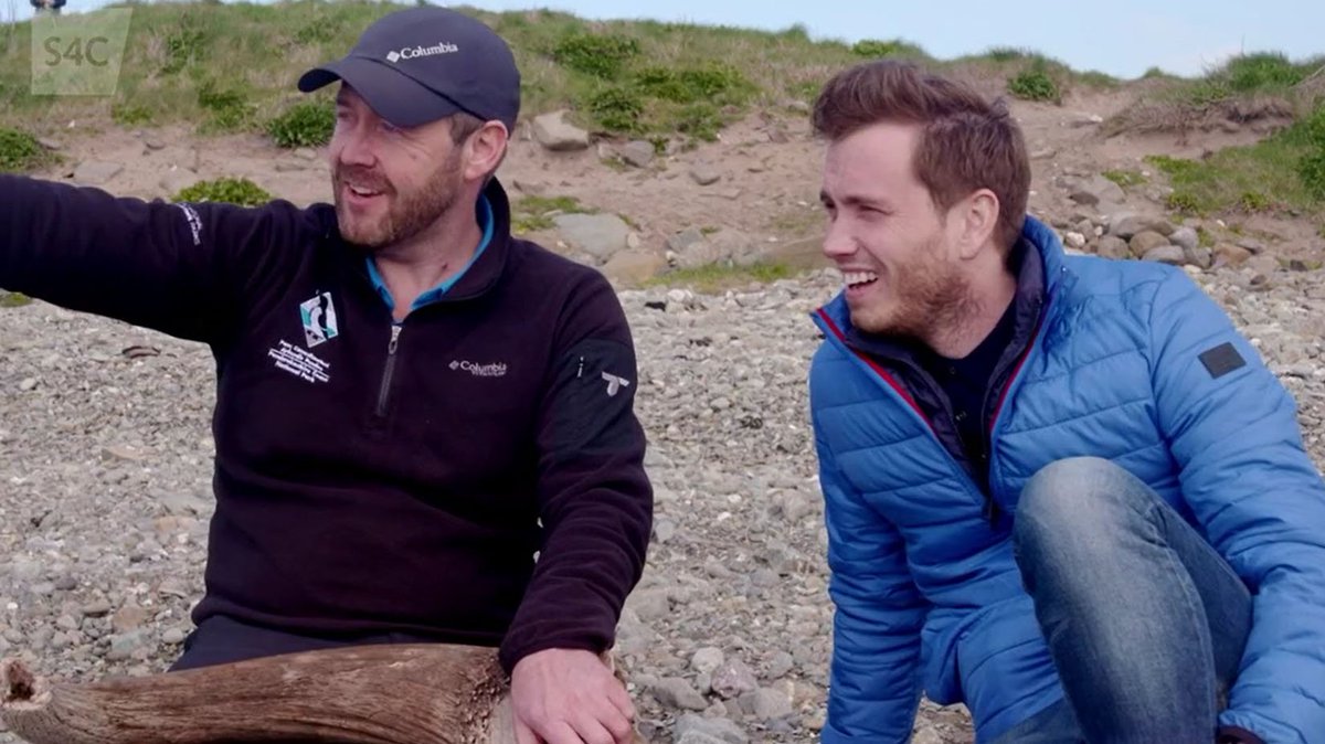 PembsCoast's tweet photo. Great to see @OrielyParc and Ranger Richard Vaughan starring in the latest episode of #CodiPac on @S4C. Follow the link below to catch up (English subtitles available). https://t.co/i4ong4wq61 https://t.co/wey451FBXl