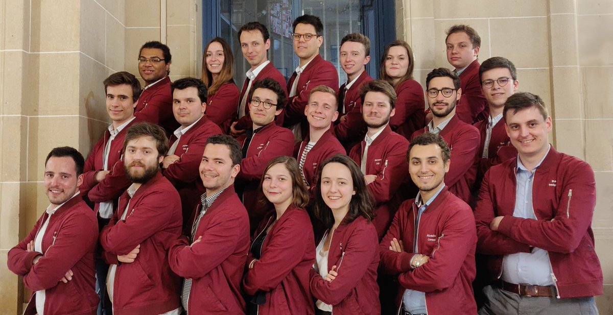 "C’est avec une grande émotion que nous avons passé la main au mandat 2019-20 de la <a href="/cnje/">Junior-Entreprises</a>, nous sommes fiers et heureux d’avoir apporté notre contribution au développement du mouvement et confions les rênes à une équipe plus que motivée. "

L’équipe 2018-19

#WeAreJE