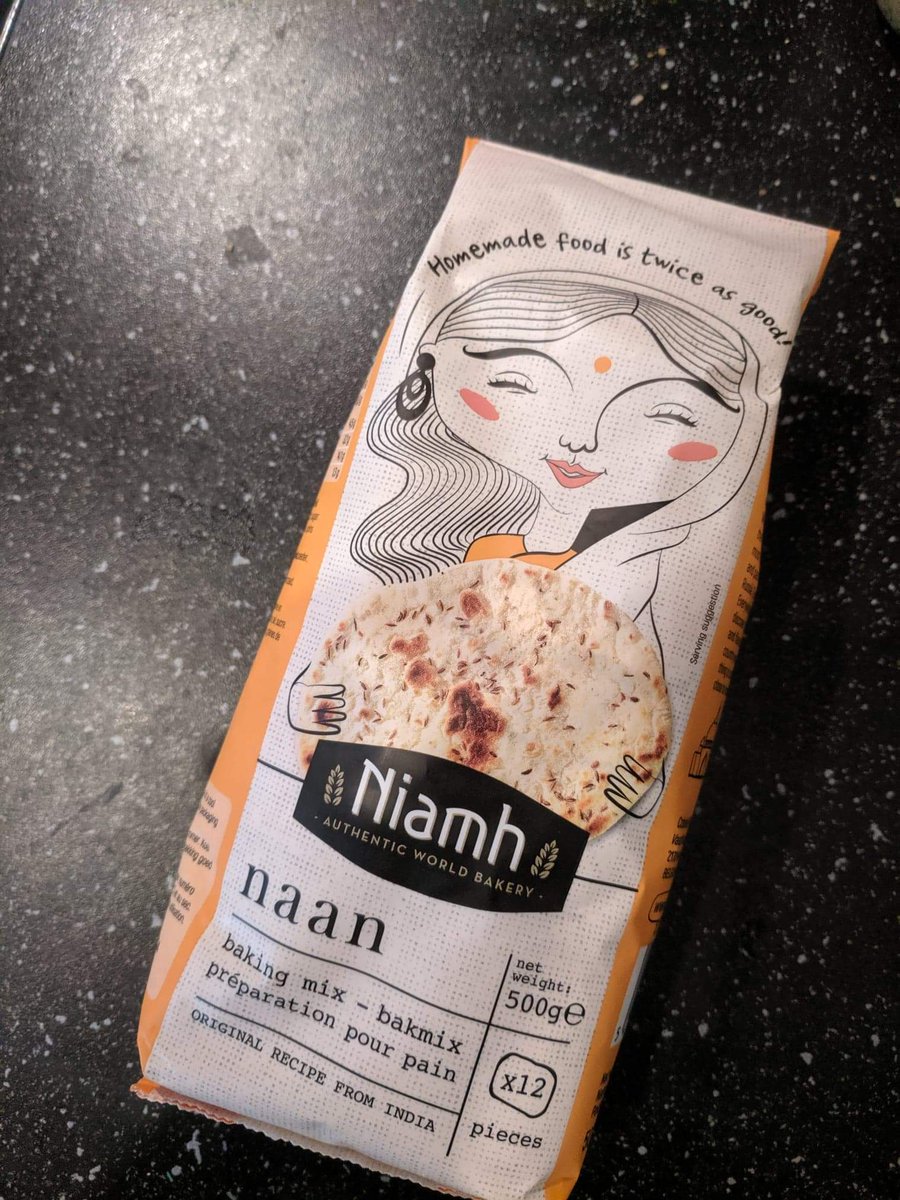 ElodieTr's tweet image. Grâce au bon d'achat, j'ai craqué pour la préparation pour pain indien Niamh @DelhaizeFR ! Plus qu'à préparer ! #MonApéroDelhaize #DelhaizeAmbassadeurs #indianfood