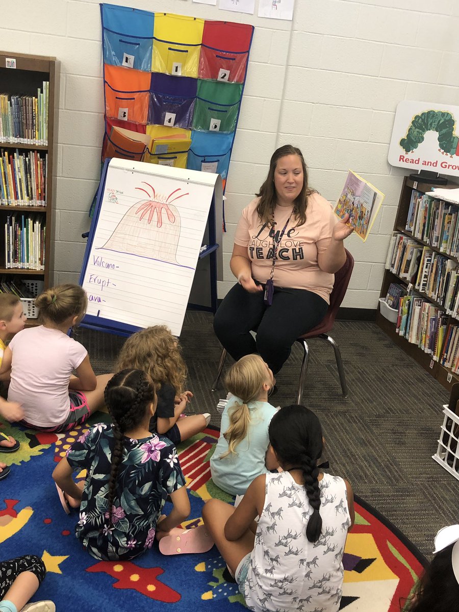 MrsWLovesToRead's tweet image. We are #erupting with learning and fun at Camp Learn-A-Lot! 🌋📚🔥 @WarriorsFES