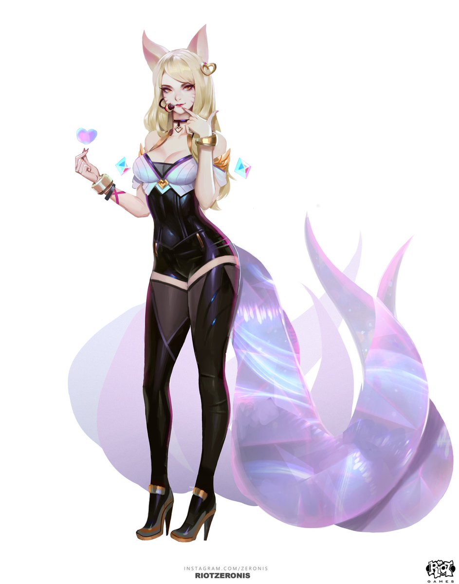 zeronisART's tweet photo. 8 year Concept Artist at Riot Games. I have helped define and develop champions like Ahri and skins like K/DA and Star Guardian. This is my work #PortfolioDay let me know what’s been your favorite champions and skins in the comments! https://t.co/0WPC8IfPmQ