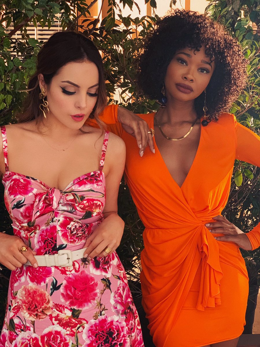 LizGillies's tweet photo. We’re back 🌺✨ #DynastyS3 https://t.co/VwRSxqOxt1