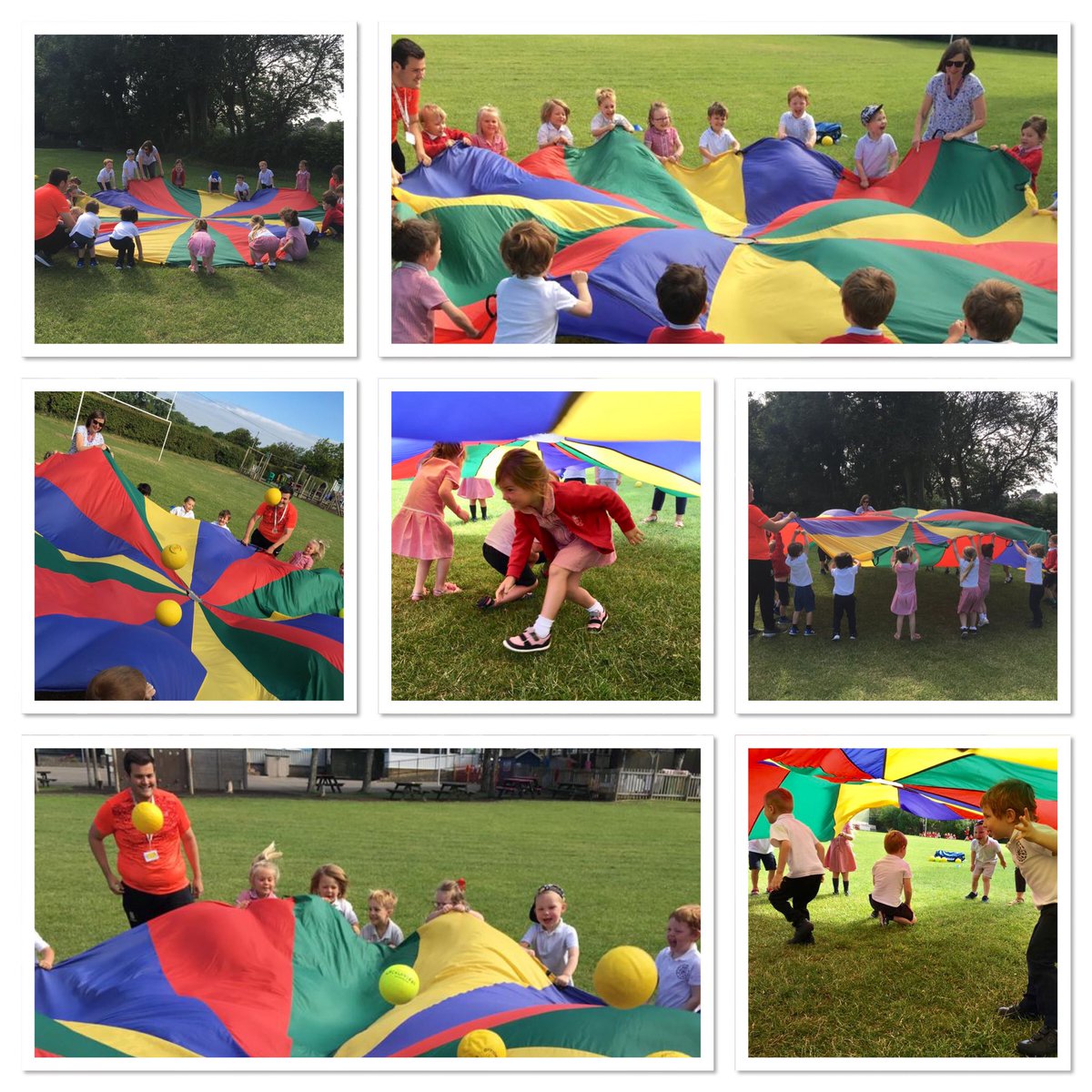 StDavidsCIW's tweet photo. Parachute fun with @SuperStarsHC @SuperStars_UK https://t.co/vtCTeyJYTo