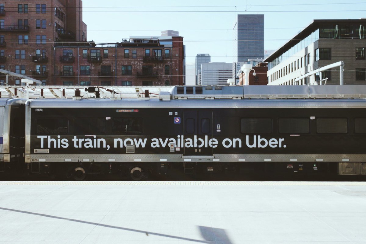 Transit <a href="/Uber/">Uber</a> off to a strong start in Denver: 
✅ Over 1,200 tickets sold
✅ 42% week on week growth 
✅ 12% increase in Uber trips that start or end at a station 
More to come as we collaborate with <a href="/RideRTD/">RTD</a> &amp; <a href="/Masabi_com/">Masabi</a> on the future of transportation.