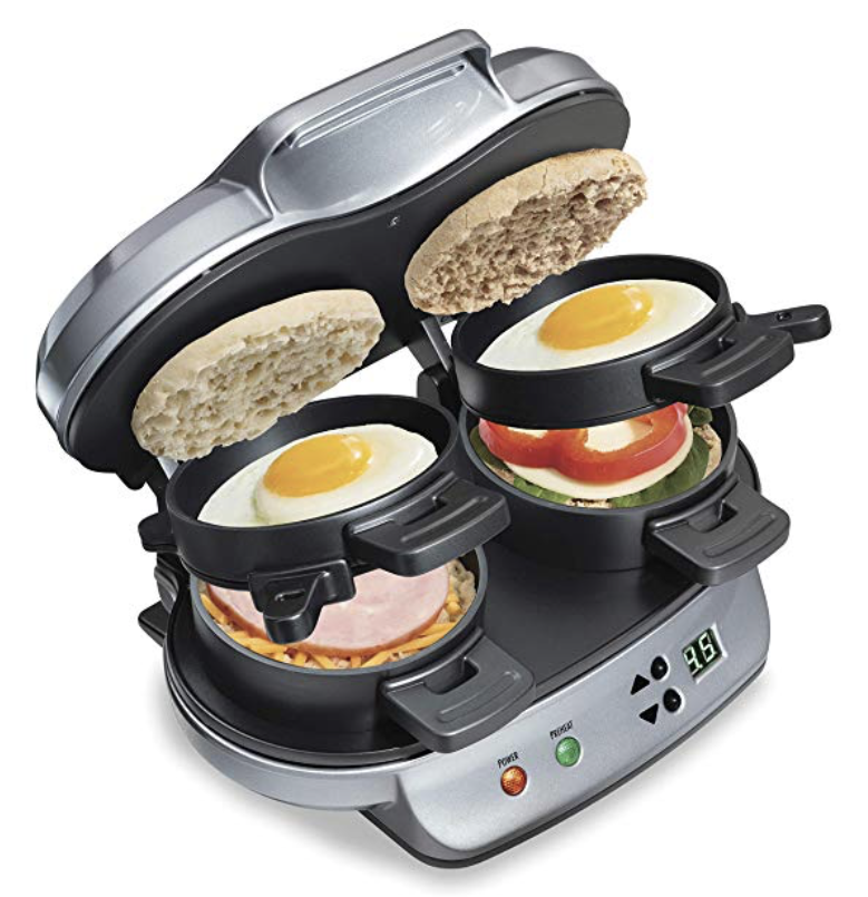 Want a breakfast sandwich maker ? Enter the raffle! 3.00 a spot! Winner gets it shipped straight to their door! Comment or message me for more information!
