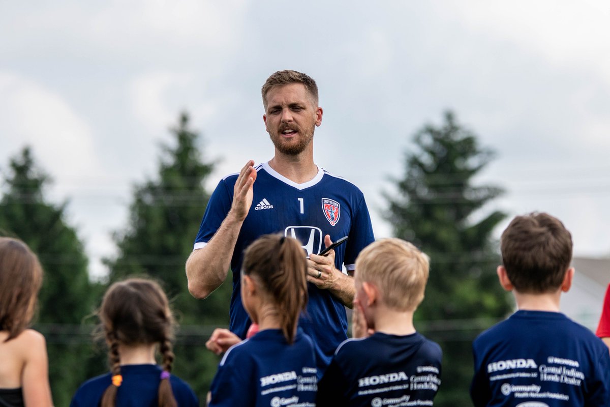 IndyEleven's tweet photo. Fun in the ☀️

There's still time to participate in an @IndyYsc this summer!

July 15-19 - @JCCIndianapolis
July 15-19 - @smwc 

📋Visit https://t.co/BdpBlSzF1x  for more details and to register

#HereToTrain | #IndyForever https://t.co/kFNZrQSriG