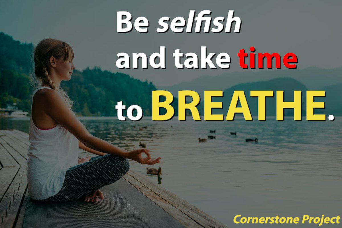 CornerstonePro8's tweet photo. There are certain aspects of #mentalhealth that we need help to improve on - No doubt. But something we all can do everyday, is make time to BREATHE. Take a moment each day to do some deep breathing. 

#Anxiety doesn't have to get the best of you. 

https://t.co/QgbdqAlNEr https://t.co/fSIlNm0Tgn
