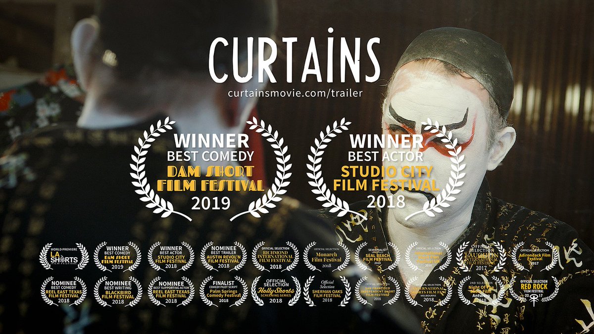 ideafarmfilms's tweet photo. Honored that #curtainsmovie has been selected for the 25th @safilm San Antonio Film Festival. Screening Sat. Aug. 3. Congrats again to our incredible cast &amp; crew: https://t.co/nt5Fnt1qff See trailer: https://t.co/H04GPfpBZG #indiefilm #shortfilm #narrative #comedy #thehoovers https://t.co/70I6SxXZDu