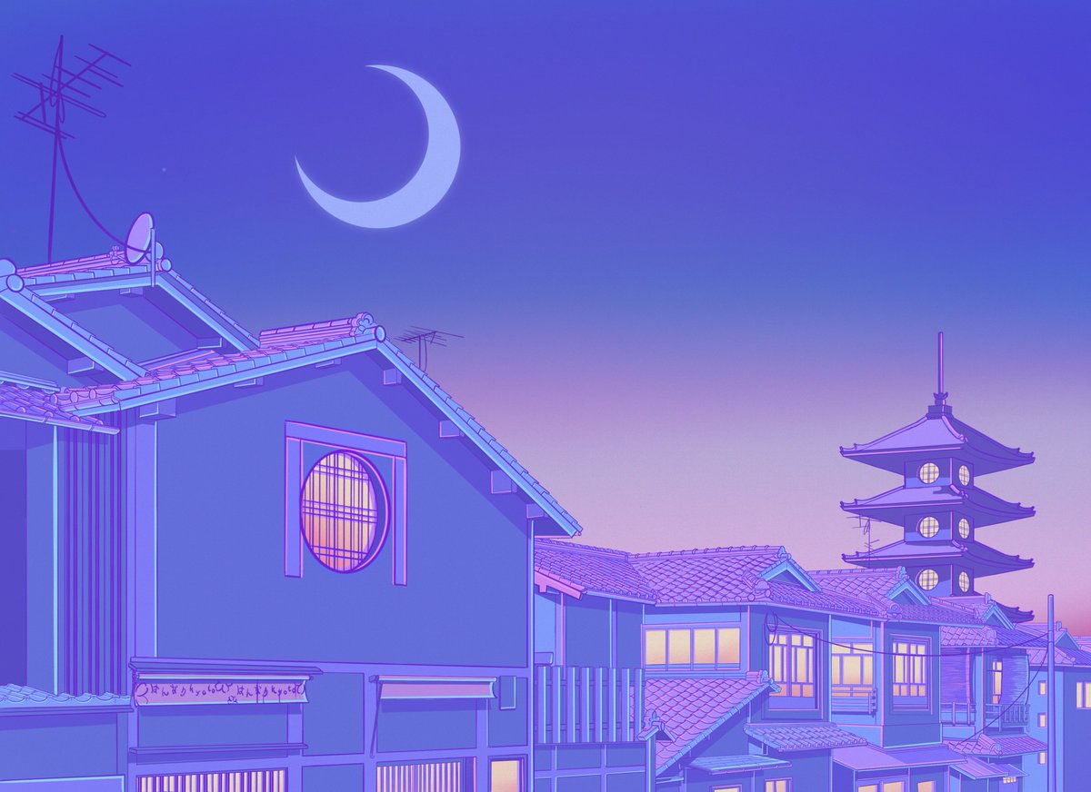 Owakita_'s tweet photo. Hi #Portfolioday, my name is Elora and I work as an Environment Artist for games 💜 I like to create illustrations &amp; take pictures inspired by Ukiyo-e with a modern twist and a soothing colour palette 🌙

https://t.co/Z6f9fUEsak 
https://t.co/SIkxTh4drd 
https://t.co/8x4KzgS9nZ https://t.co/XsB9O26rKZ