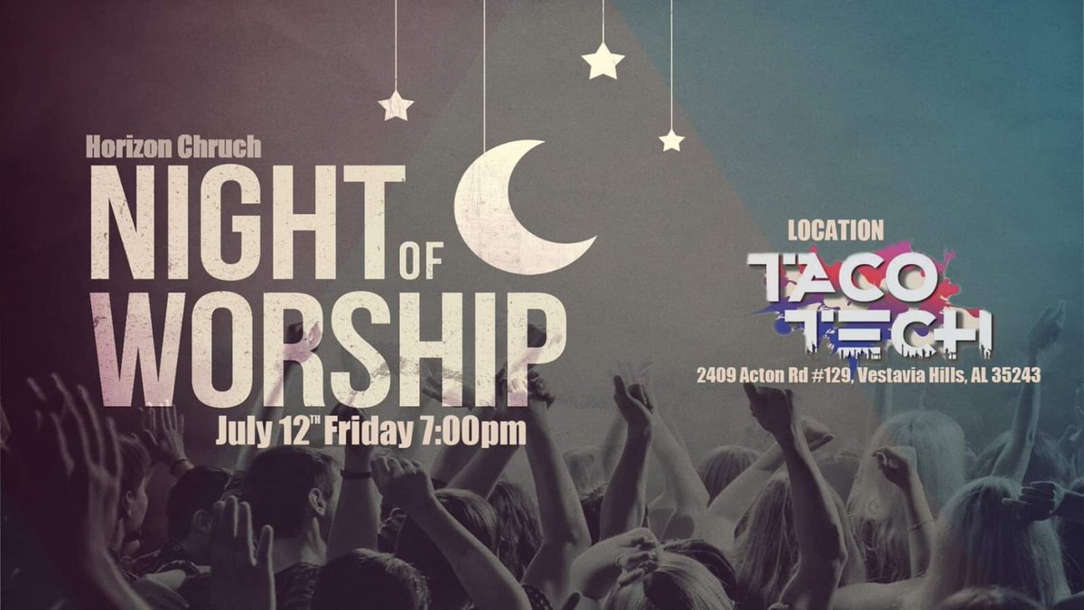 tacotech1's tweet photo. Make plans to join us this Friday night! You’ll love it! https://t.co/OYHj2W51qz
