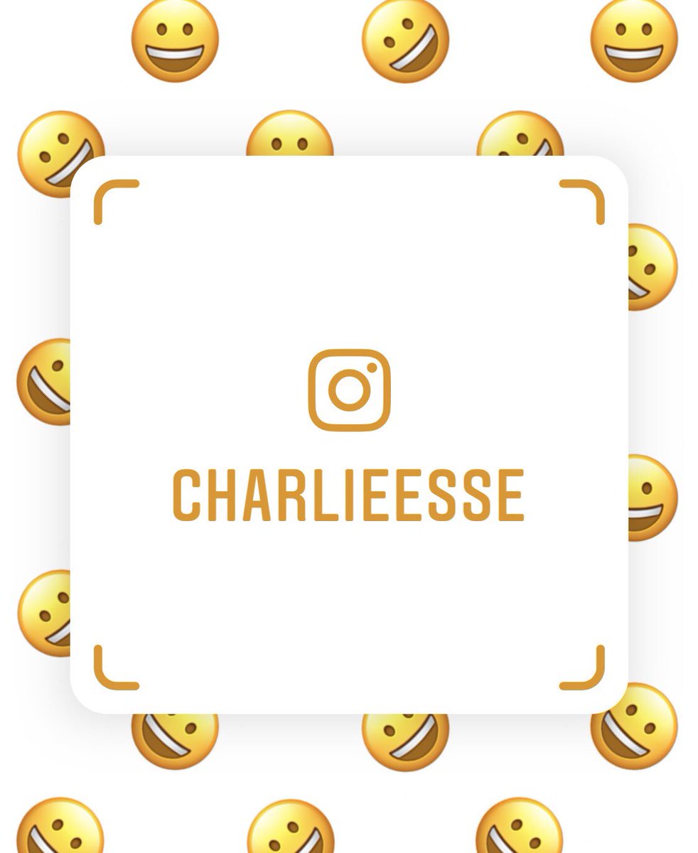 Add me on Instagram 😃