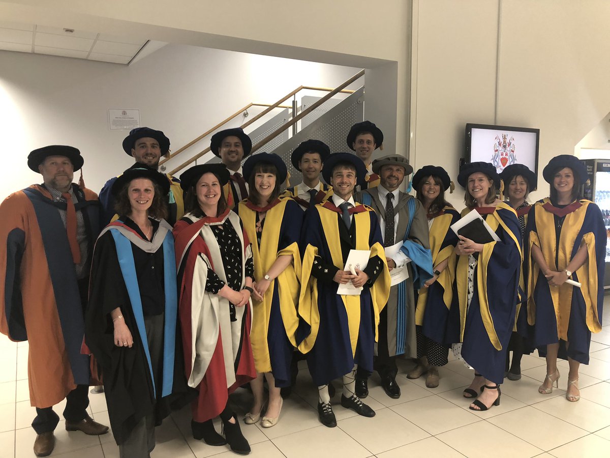 GlynHowatson's tweet photo. Many congrats to all our graduates @NUSportEx @NorthumbriaUni. Super special for our 7 doctoral grads and supervisors who are instrumental in our research journey - enjoy the celebrations 🎉 🥂 happy days 😊 https://t.co/Q4g2J5nwSL