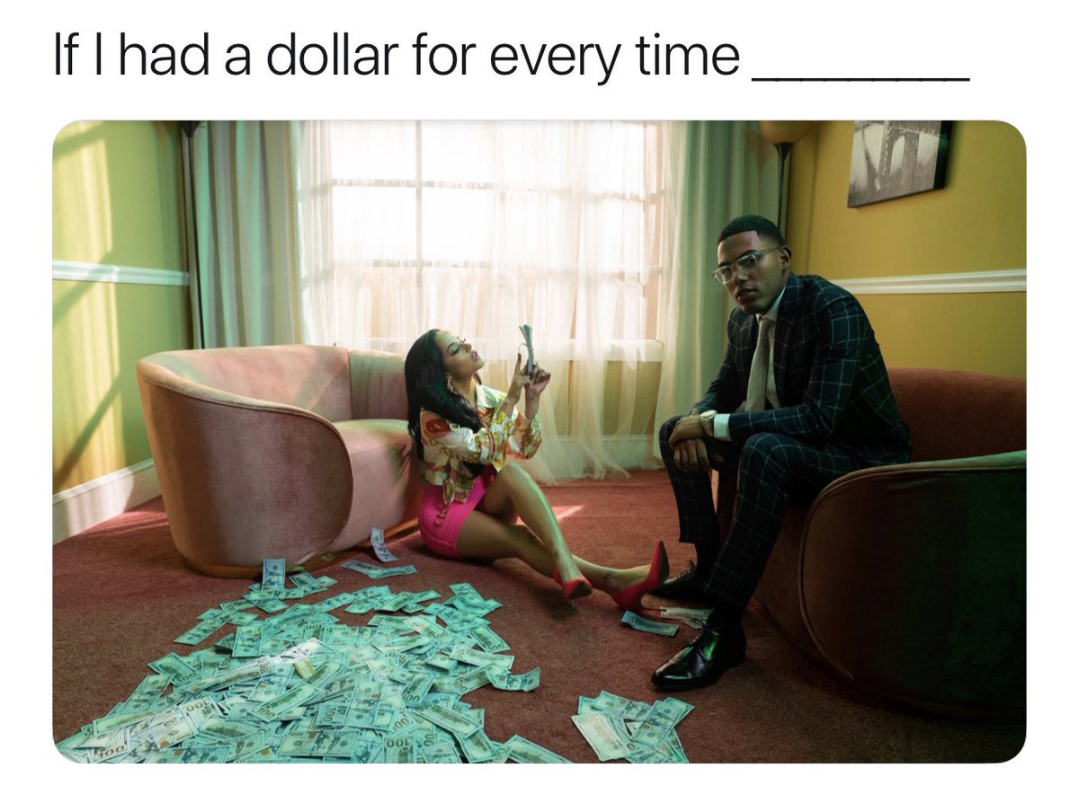 iambeckyg's tweet photo. Let’s see what you guys come up with 😂 I’ll share some of my faves! #DOLLAR with Myke Towers coming soon... 💵💰 https://t.co/nAfFrpnu8x