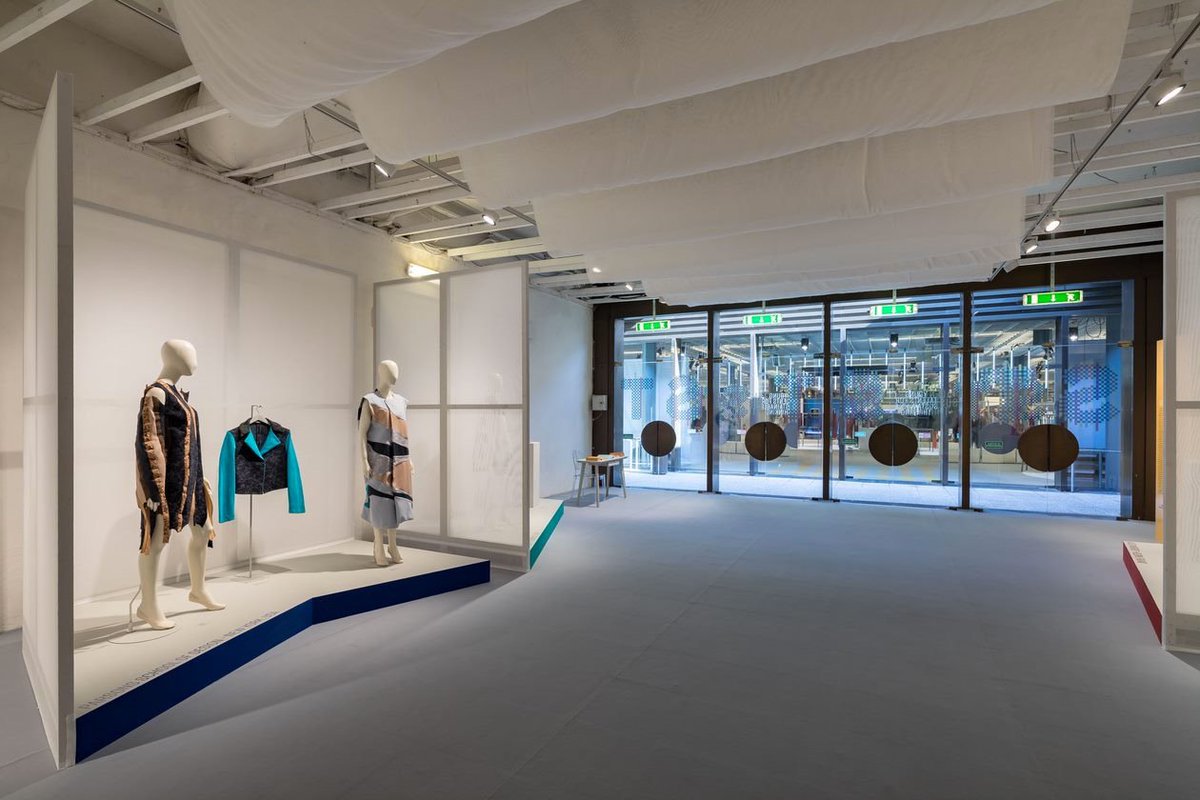 #ParsonsProud of BFA students Matthew Cook, Ziqi Xing, and Rory Arthur, who created these pieces made from scrap materials donated by Ferragamo. Their work is currently on view in the Sustainable Thinking exhibit at Museo Salvatore Ferragamo through March 2020 📸@mrcfoto