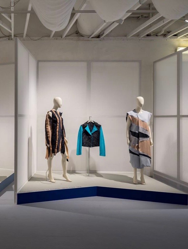 #ParsonsProud of BFA students Matthew Cook, Ziqi Xing, and Rory Arthur, who created these pieces made from scrap materials donated by Ferragamo. Their work is currently on view in the Sustainable Thinking exhibit at Museo Salvatore Ferragamo through March 2020 📸@mrcfoto https://t.co/A9ARXKmMqV