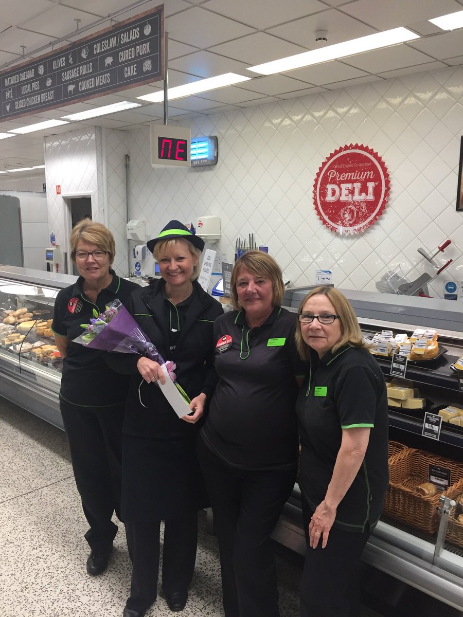 Our third 30 years service achievement of the year <a href="/mycoopfood/">Central Co-op Food</a> #Ripley ...... Congratulations Jackie, the famous face of the deli counter for 30 years! Thank you for your commitment &amp; hard work, your first class service is recognised by all of our Co-op community.
<a href="/adamleewaudby/">Adam Waudby</a>