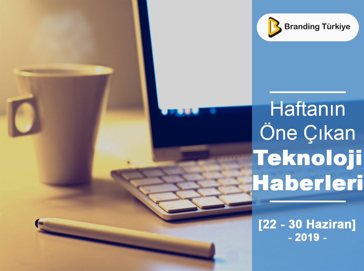 plazaenteli's tweet photo. Haftanın Teknoloji Haberleri (22 – 30 Haziran 2019)
▶ https://t.co/xiRLPLVnHy
#BrandingTürkiye #TeknolojiHaberleri #Haberler #Türkİş #BKMExpress #Volkswagen #Youtube #Telegram #Google #DriveAi #Apple #GalaxyFit #Facebook #Calibra #Netflix #SpaceX #Twitch #Bitcoin #GoogleChrome https://t.co/IGgxvvnYYg