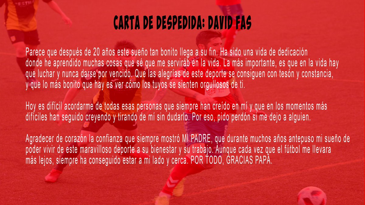 AtcoSaguntino's tweet image. CARTA DE DESPEDIDA DE DAVID FAS✉️🖋️

❤️💙

#FasRomano #RomanoEterno #GraciasFas